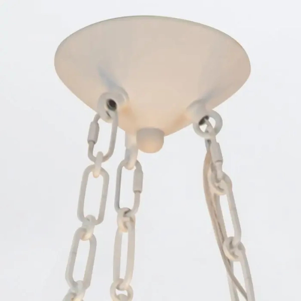 Wisząca lampa nad wyspę Martine QN-MARTINE-P-WHT na łańcuchu biały