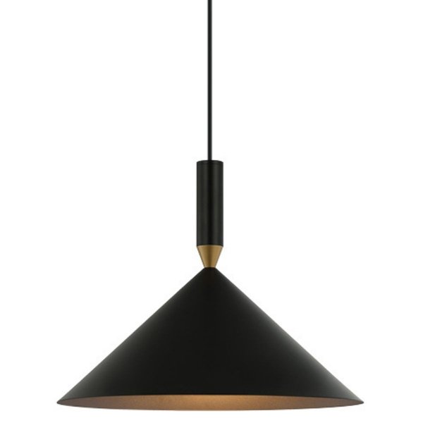 Nowoczesna lampa wisząca Drello PND-541101-BK Italux zwis do jadalni czarny