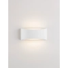 Gipsowa lampa ścienna CENVARO LE45573 do salonu biała