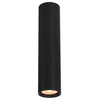 Nasufitowa lampa do jadalni Tune 10026 podłużna tubka czarna