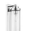 Lampa ścienna chrom Lorenzo LP-2960/1W Light Prestige szklana do salonu