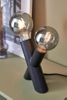 Lampka na komodę SIMUL 108052 Markslojd dekoracyjne metalowe tuby czarny