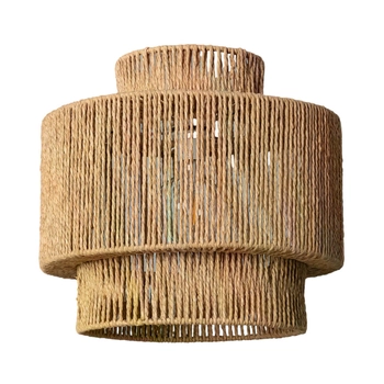 Salonowa lampa wisząca Boho ABR-LW14-BH-E27 Abruzzo tuba brązowy