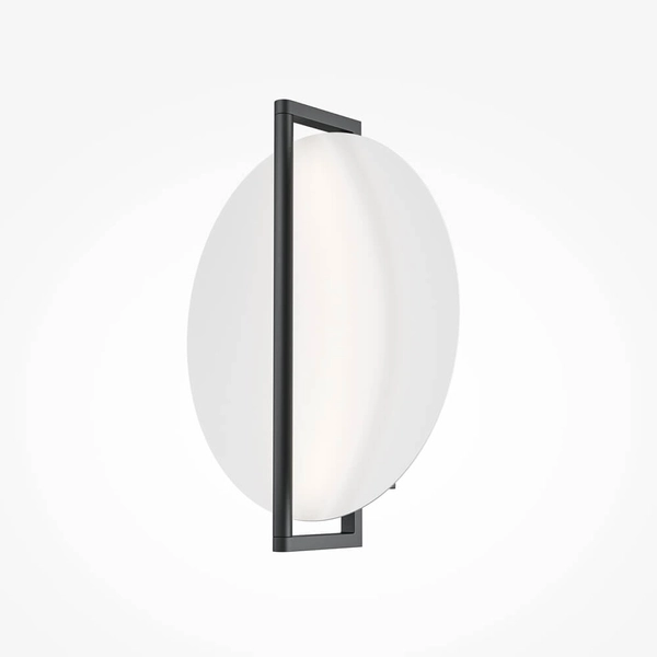 Kinkiet ścienny do holu Mira MOD279WL-L14B3K LED 14W 3000K czarny biały