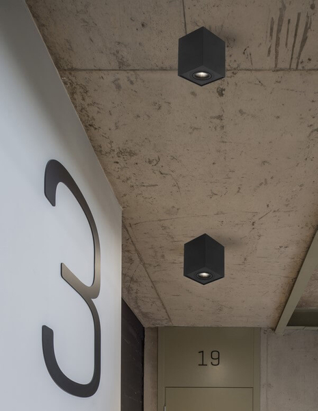 Sufitowa lampa CHIVACOA LE61457 spot do garderoby czarny