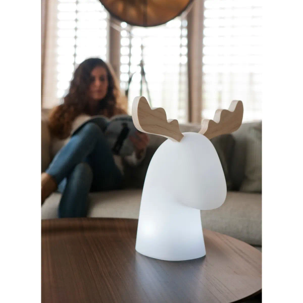 Tarasowa lampa stołowa solarna RYDY 3139 LED 5W 3000-6000K+RGB IP65 biała