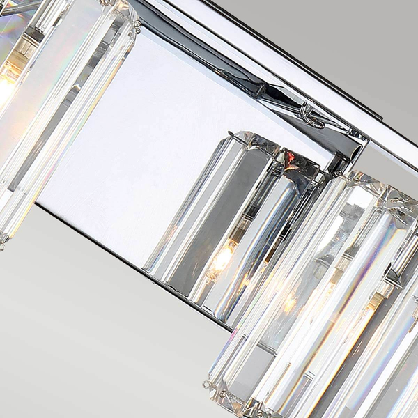 Łazienkowa lampa ścienna Divine QZ-DIVINE2-PC-BATH glamour IP44 chrom