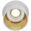 Downlight oprawa podstropowa Reif DL050-01WG biała złota