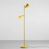 Stojąca lampa do salonu FORM 1108A14_2 stożkowa żółta