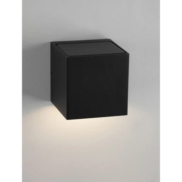 Ogrodowa lampa ścienna CALMARE LE75119 LED 11W 3000K IP54 czarny