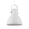 Wisząca Lampa loftowa Kairos A8015-SWH nad wyspę metal kopuła biały