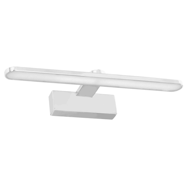 Kinkiet LAMPA ścienna SPLASH ML5617 Milagro metalowa OPRAWA galeryjka LED 8W 4000K nad lustro IP44 biała