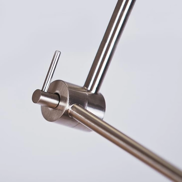 Stelaż do wiszącej lampy z regulacją Adam AZ1842 na wysięgniku srebrny