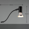 Lampa ścienna do łazienki VESNOW DL132283400 metalowa IP44 czarna