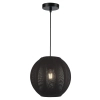 Loftowa wisząca lampa Dana ML1806 kula z tkaniny czarny