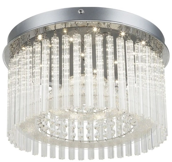 Lampa przysufitowa Joyce 68568-18 kryształki LED 18W chrom