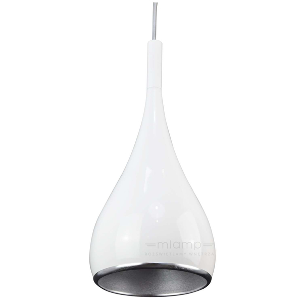 Łezka LAMPA wisząca ANON CHROM MA01986C-001 CH Italux metalowa OPRAWA zwis kropla chrom