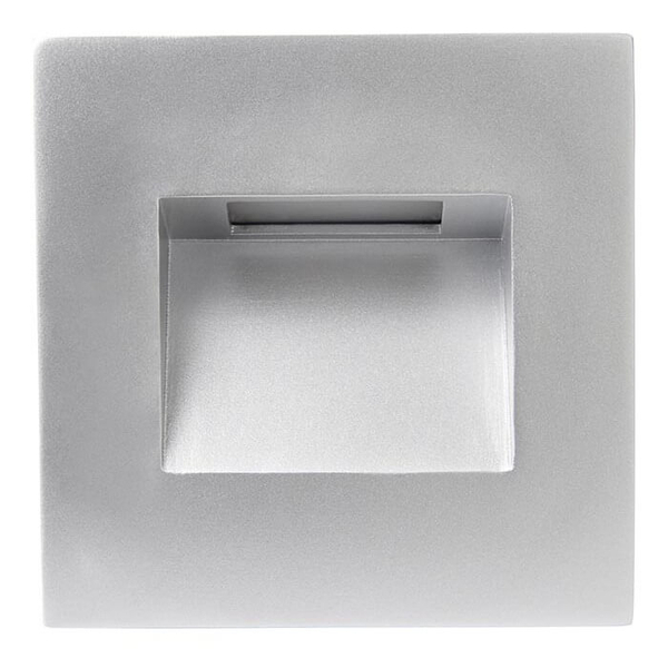 Ramka do lampy schodowej  Albus 99764 kwadratowa srebrna