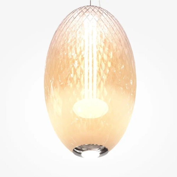 Lampa zwisająca glamour Bruma MOD397PL-L19CH2.7K LED 19W 2700K chrom