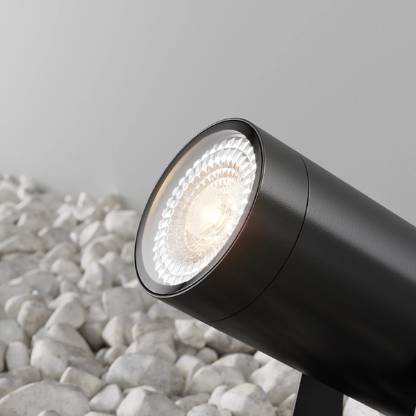 Reflektor gruntowy Scope O025FL-01B Maytoni IP65 do ogrodu czarny