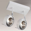 LAMPA sufitowa FUSSA 7228 Shilo regulowana OPRAWA metalowa SPOT reflektorowy jerry biały