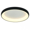 Przysufitowa lampa ringowa 2056 LED 55W 3000K okrągła do kuchni czarny