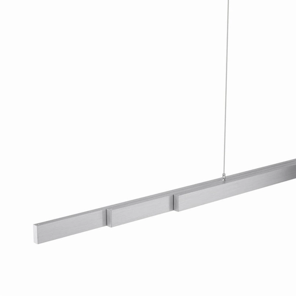 Wisząca lampa liniowa Luzi do salonu LED 13W 3000K aluminium