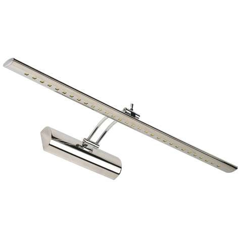 Kinkiet LAMPA ścienna BRENA LED 02480 Ideus regulowana OPRAWA metalowa LED 6W 4000K nad lustro chrom