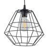 Rustykalna lampa wisząca Diamond 6206 TK Lighting druciana czarna
