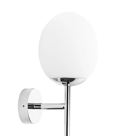 Ścienna lampa łazienkowa Torch 8123 kula ball biała