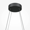 Nowoczesna lampa wisząca Halo MOD244PL-L50BK Maytoni LED 40W 4000K czarna