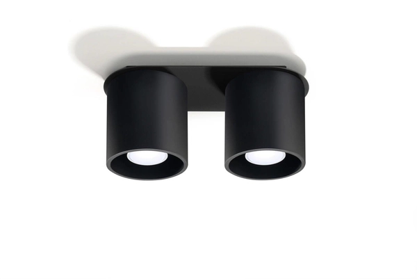 Downlight LAMPA sufitowa SL.0054 metalowa OPRAWA tuby czarne