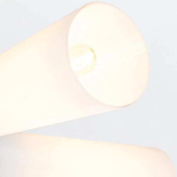 Sufitowa lampa Kristy KRISTY-4P-DG-OPA tubki szklane białe złote