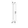 Lampa stojąca ogrodowa CARMIZO LE75109 LED 23W 3000K IP65 czarny