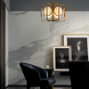 Lampa zwisowa Marmo MOD099PL-06G kamień naturalny złoty
