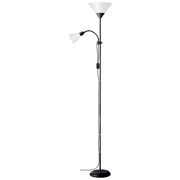 Salonowa lampa stojąca Spari 93008/76 do czytania czarna