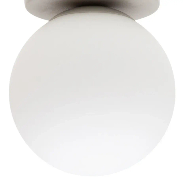 Kulista sufitowa lampa do salonu HOTEL MOOD1 41489 kula szara beżowa