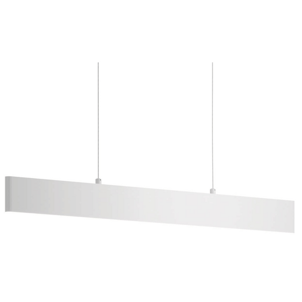Podłużna lampa wisząca Step P010PL-L23W LED 23W 3000K listwa biała