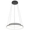 Pierścieniowa wisząca lampa Circolo 10814 Nowodvorski LED 35W 3000K czarna