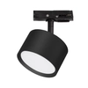 Sufitowa lampa do szyny 1-fazowej Cyklop ML1197 okrągła czarny