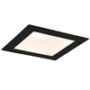 Wpust LAMPA sufitowa TOTTORI IL 3367 Shilo kwadratowa OPRAWA podtynkowa LED 10W 3000K czarna glenn