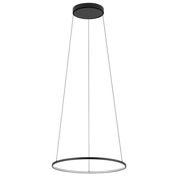 Zwisająca lampa nad stół ring Circolo 10863 Nowodvorski LED 18W 4000K czarna