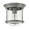 Lampa sufitowa plafon QN-HADRIAN-MINI-F-AN-CLEAR nikiel