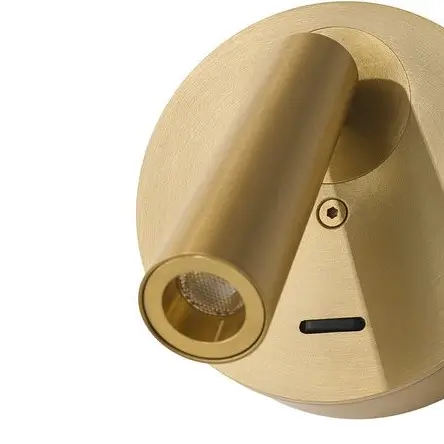 Regulowana lampa ścienna ALTUN AZ6560 LED 3W 3000K tubka metalowa brązowa