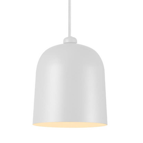 Wisząca lampa kuchenna Angle 2020673001 DFTP industrialna biała