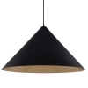 Lampa zwisająca do jadalni VESUVIO 41038 regulowana czarny złoty