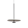 Lampa wisząca metalowa Rotonde ABR-LWO-RTO-10W-BZ LED 10W biała czarna