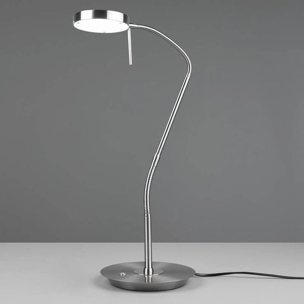 Regulowana lampka biurkowa MONZA 523310107 LED 12W 2300-4000K srebrny