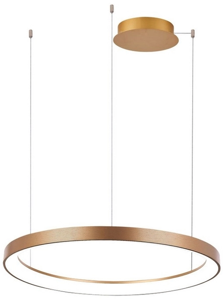 Lampa wisząca Agnes AZ5017 LED 38W 3000-6500K pierścień złota