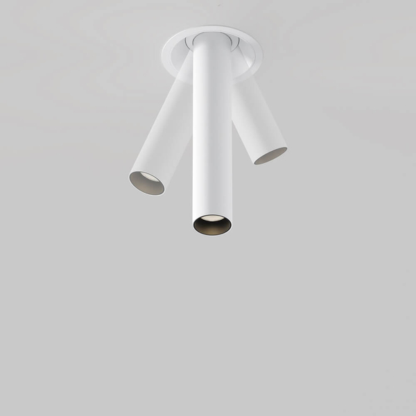 Podłużna lampa sufitowa Focus C140RS-L200-7W3K-W LED 7W 3000K biała